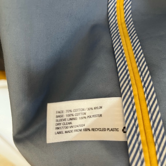 Isaac Mizrahi for Target Mustard Yellow Raincoat, S - Picture 7 of 7